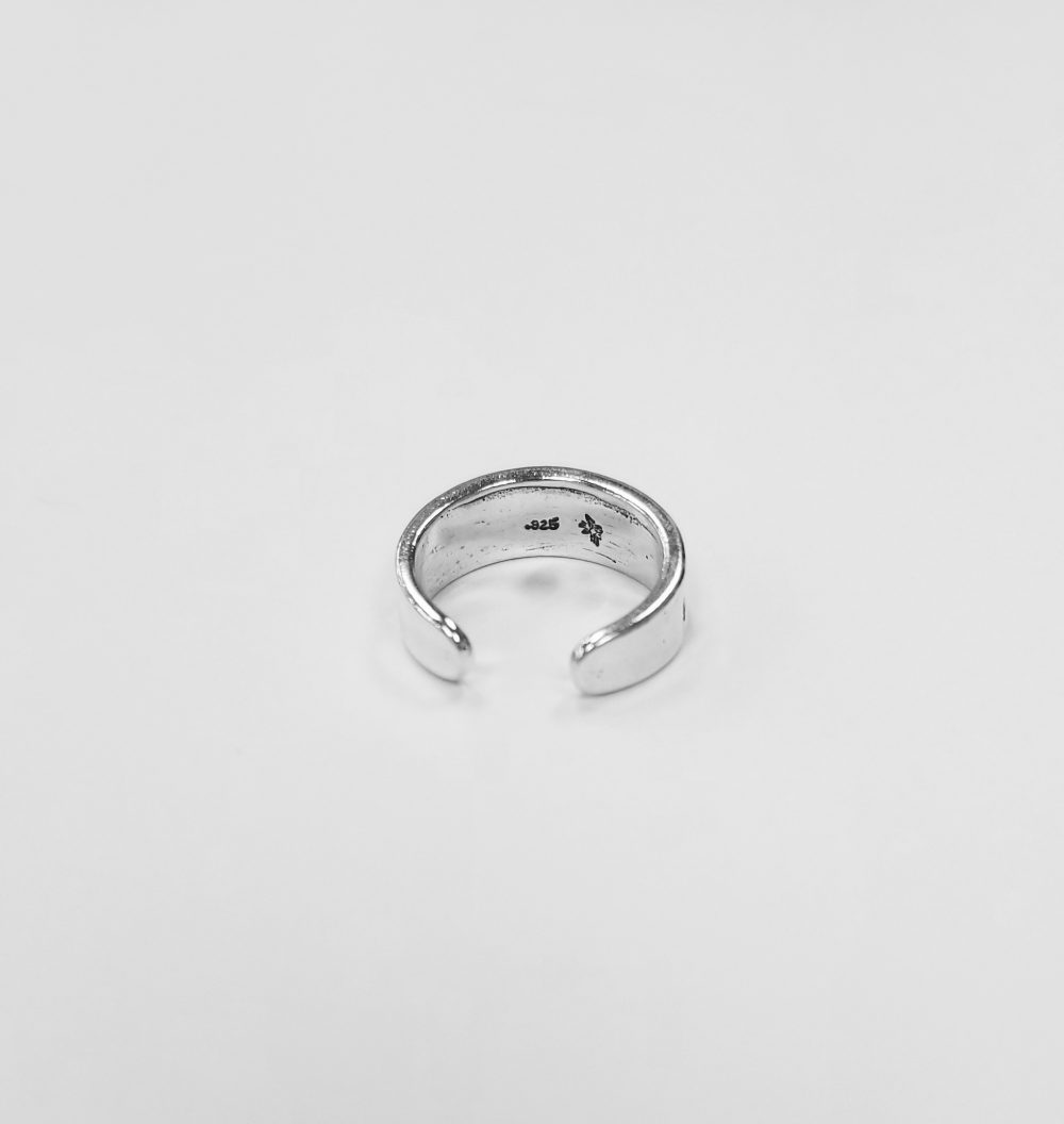 925 Sterling Silver Daisy Flower Toe Ring - Image 3