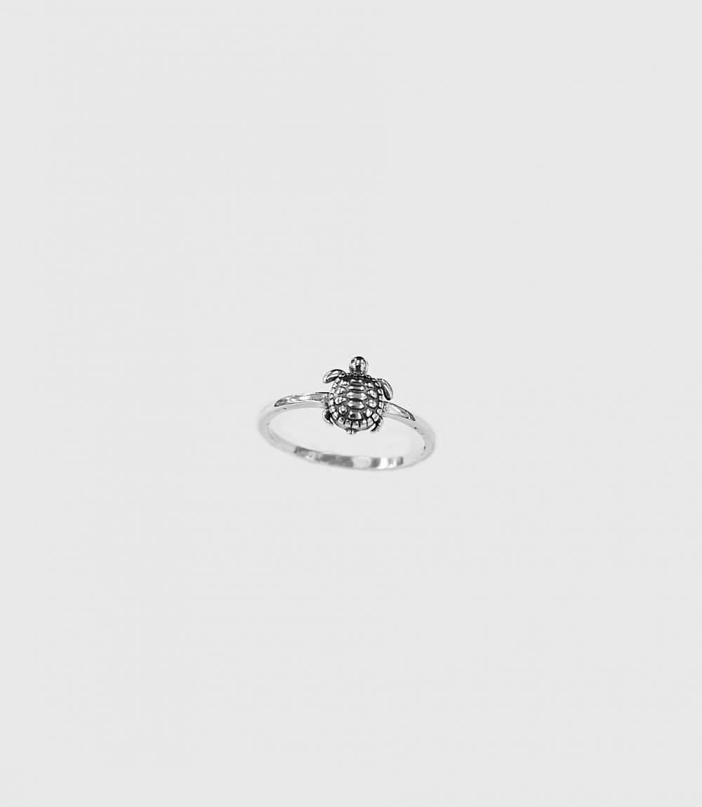 Sterling Silver Turtle Ring - Image 4