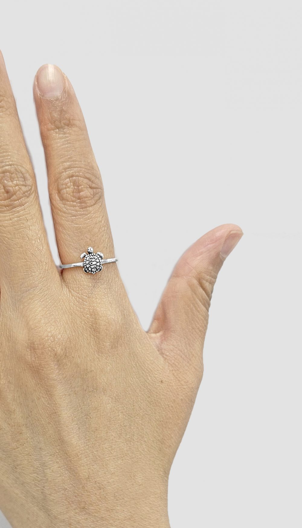 Sterling Silver Turtle Ring